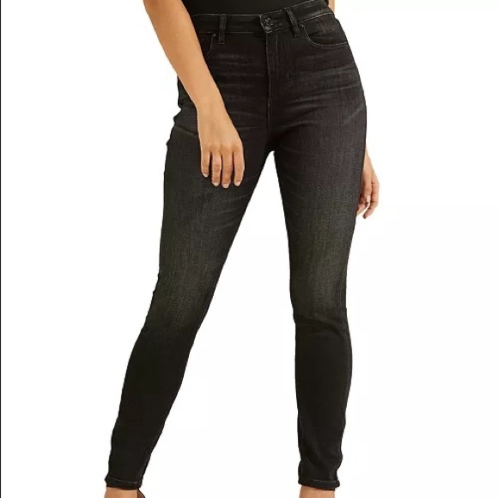 New GUESS Ultimate Skinny High-Rise Jeans SZ 27